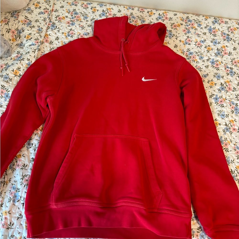 Nike Crimson Hoodie with White Tag